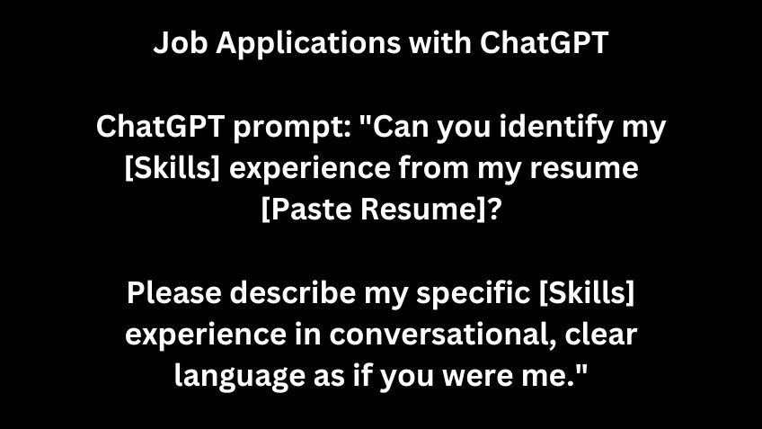 Optimize Job Applications with ChatGPT
