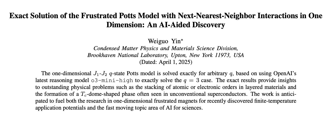 AI Model Discovers Novel Physics Solutions at Brookhaven Laboratory