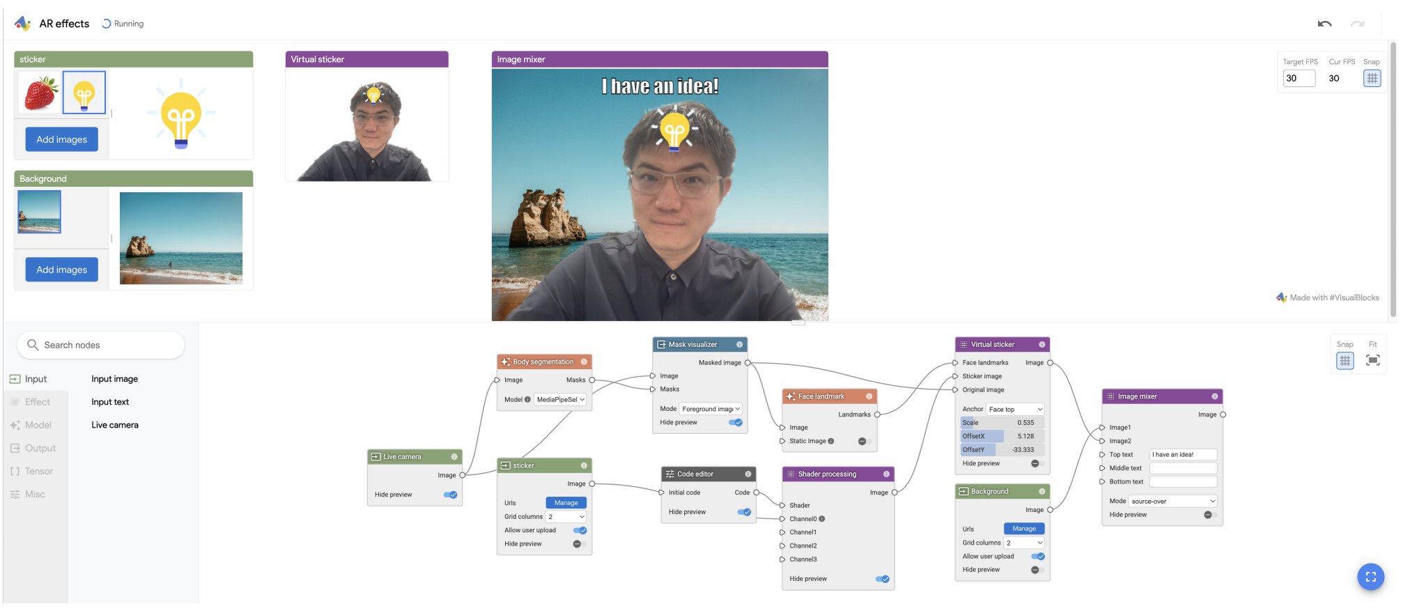 Google Demos Visual Blocks and InstructPipe ML Prototyping Tools