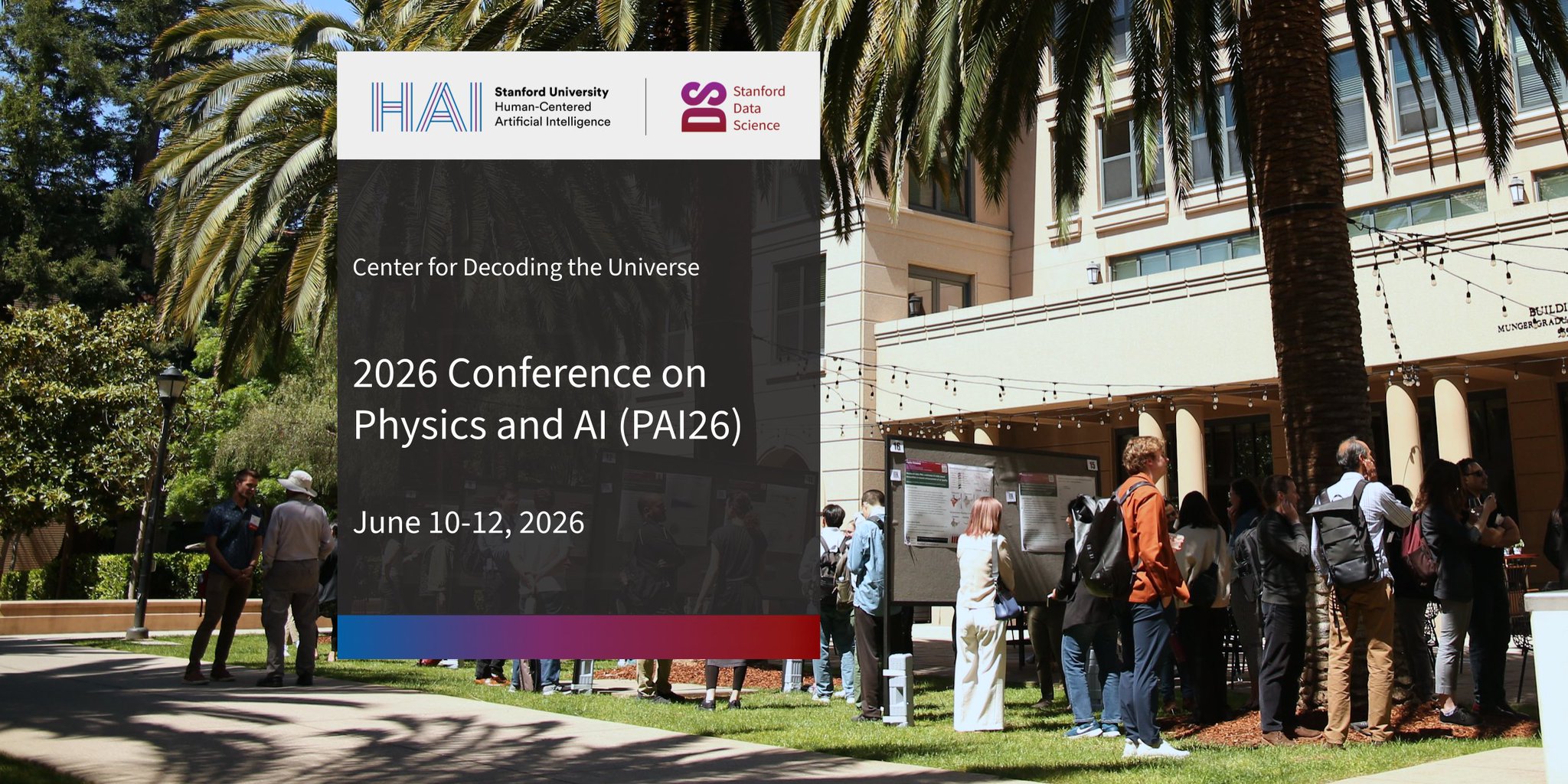 Stanford and partners announce 2026 Conference on Physics and AI