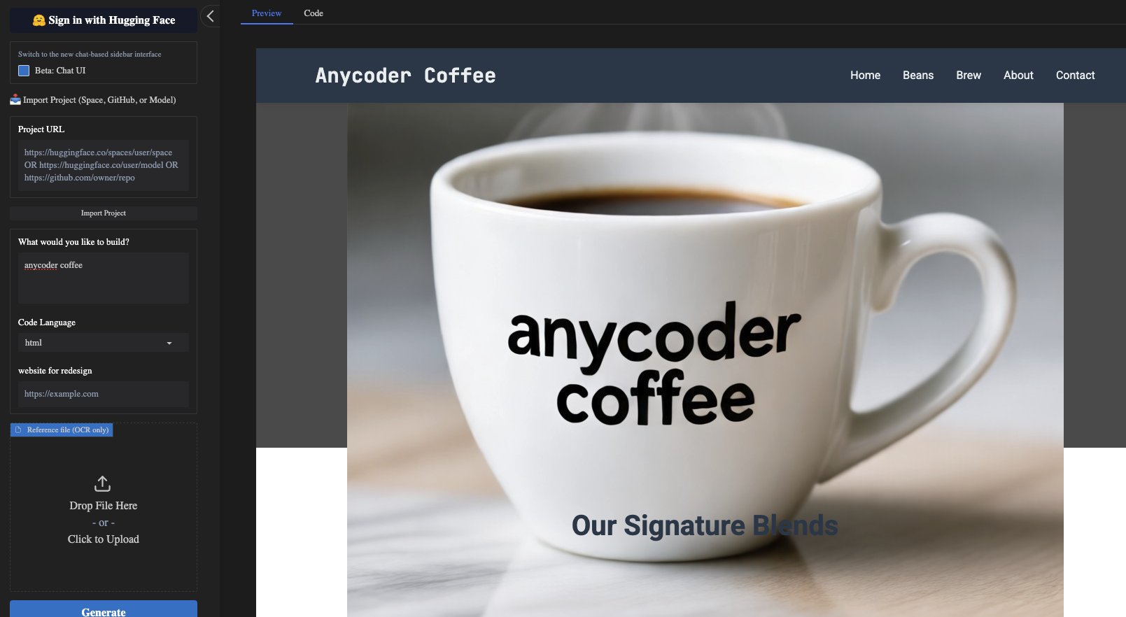 HunyuanImage-2.1 Text-to-Image Generation Now Available on Anycoder