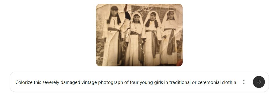 Using Flux Context AI to Colorize and Restore Damaged Vintage Photos