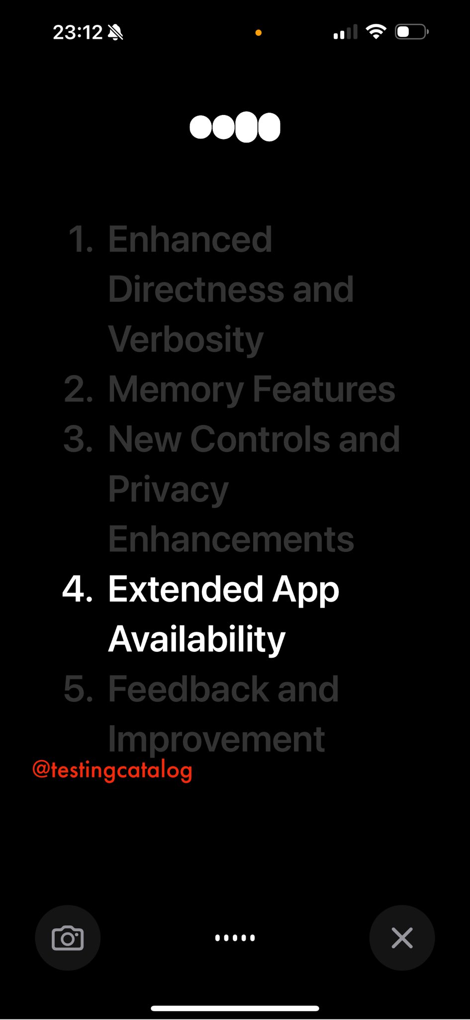 ChatGPT for iOS to introduce list summaries in conversational UI