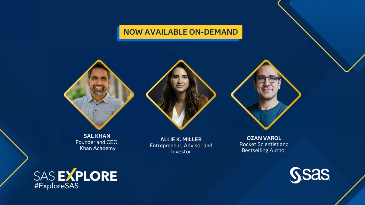 SAS Explore Featured Tech Talks Now Available On-Demand
