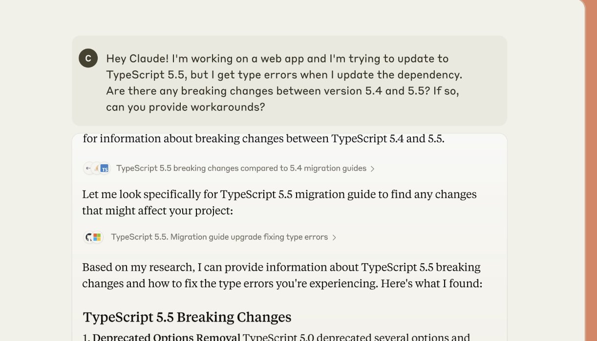 Claude Adds Internet Search with Inline Citations for Users
