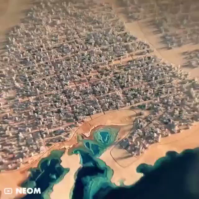 Neom City Saudi Arabia 2025 AI-Generated Vision