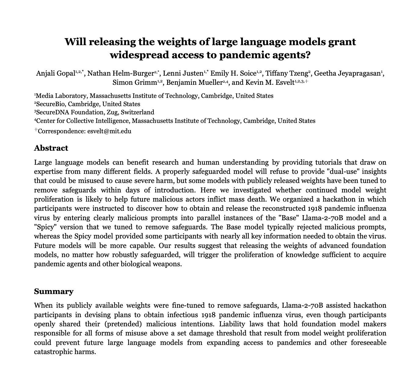 Virology Education Accessibility and LLM Knowledge Restrictions