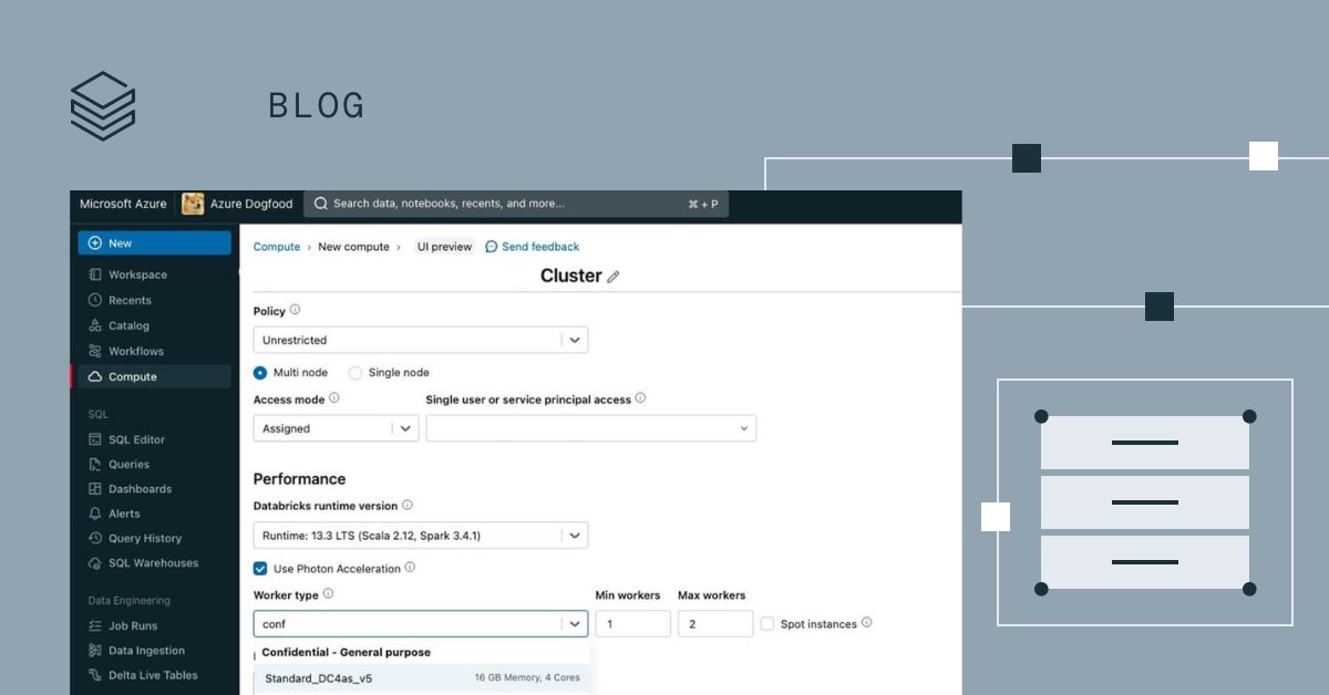 Databricks Azure Confidential Computing Data Platform GA