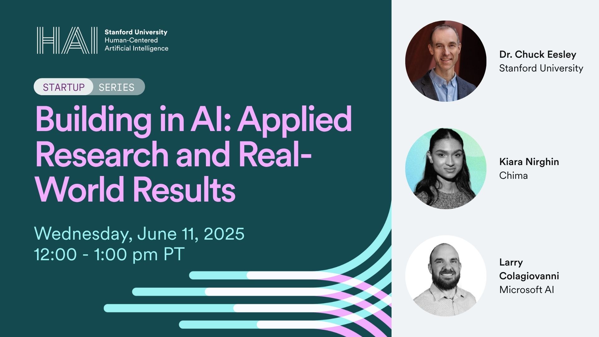 Stanford AI Startup Series: Ethical Design and Implementation