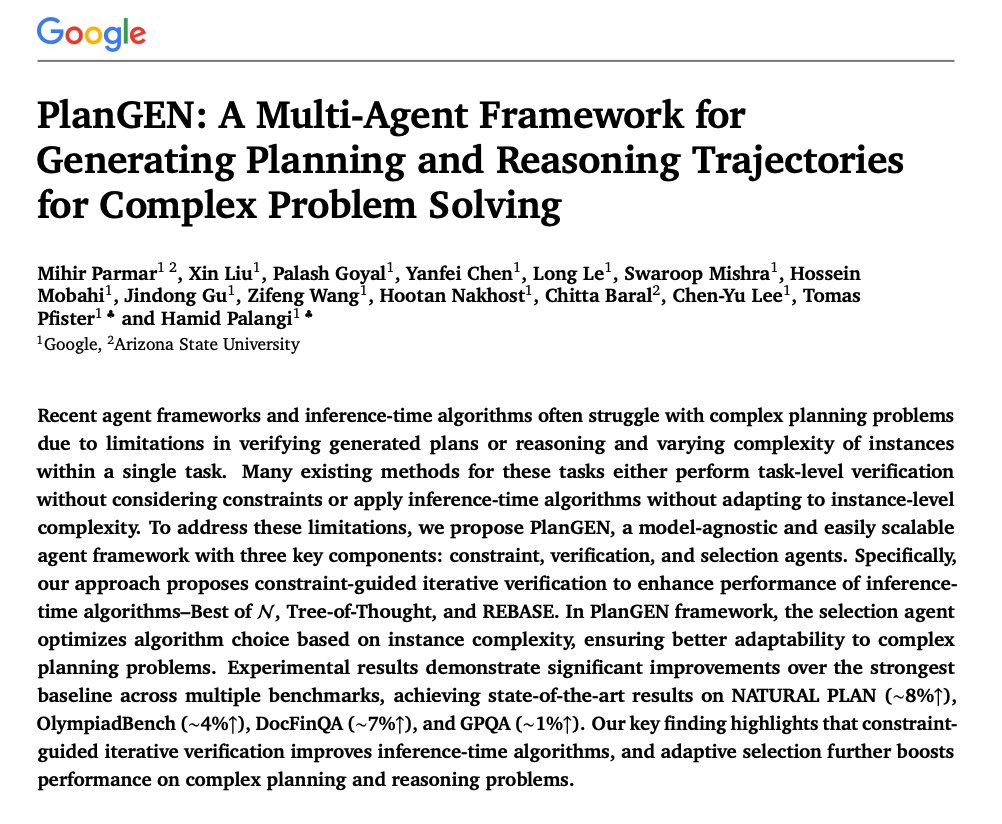 Google Introduces PlanGEN Framework for Enhanced LLM Planning