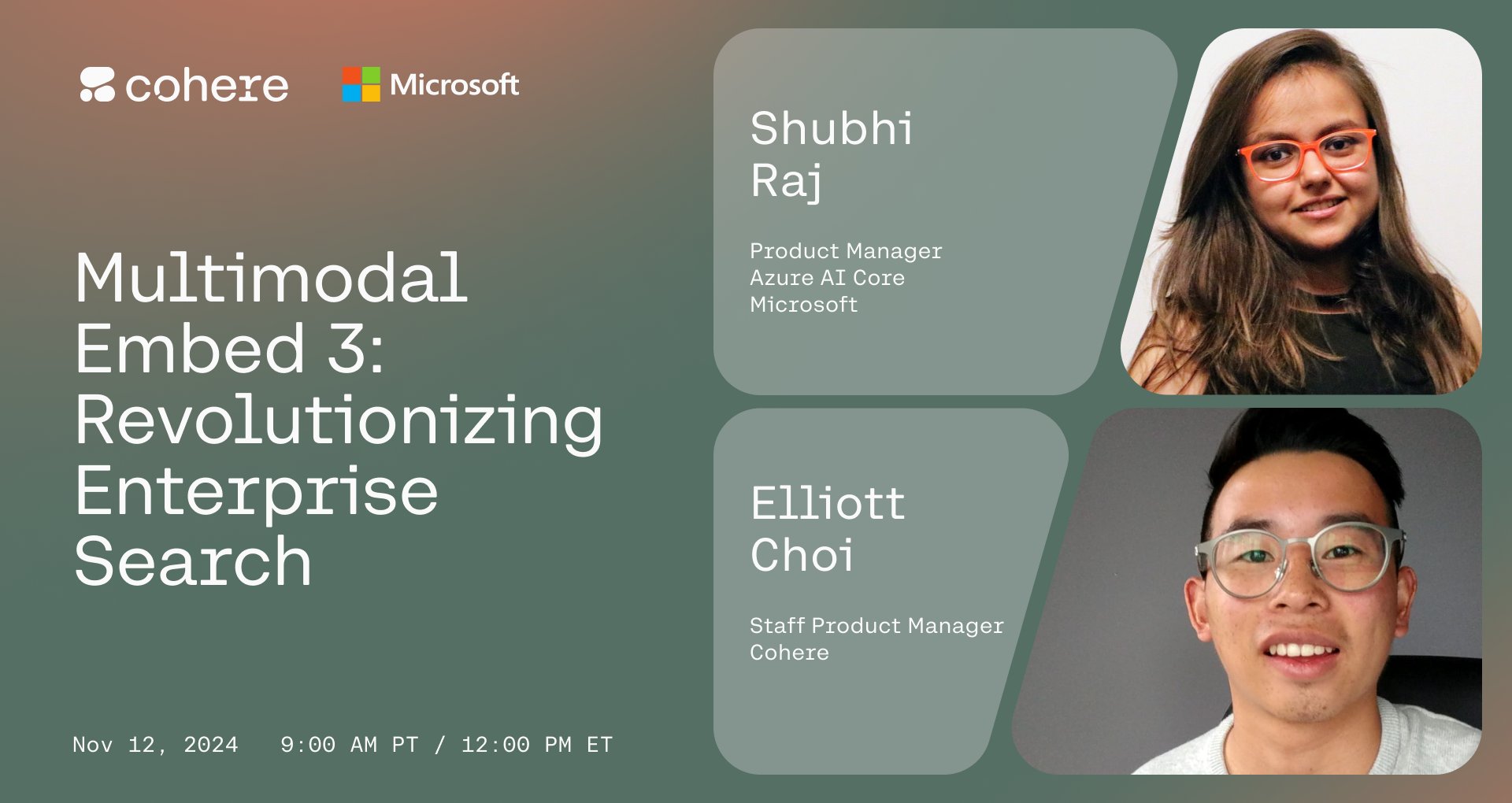 Multimodal AI Search Webinar with Azure and Embed 3