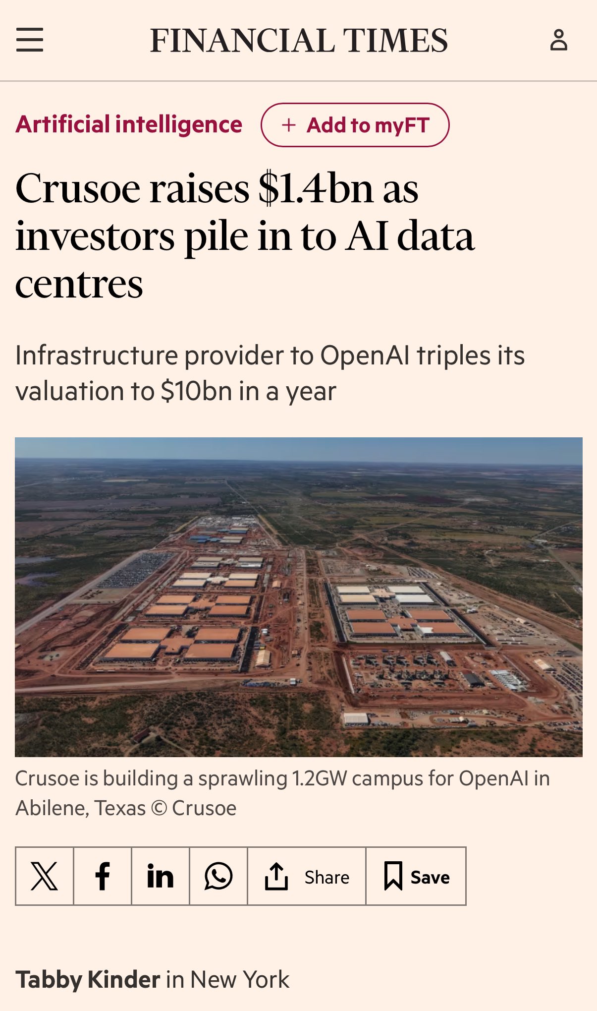 Crusoe AI secures $1.4B for AI infrastructure expansion