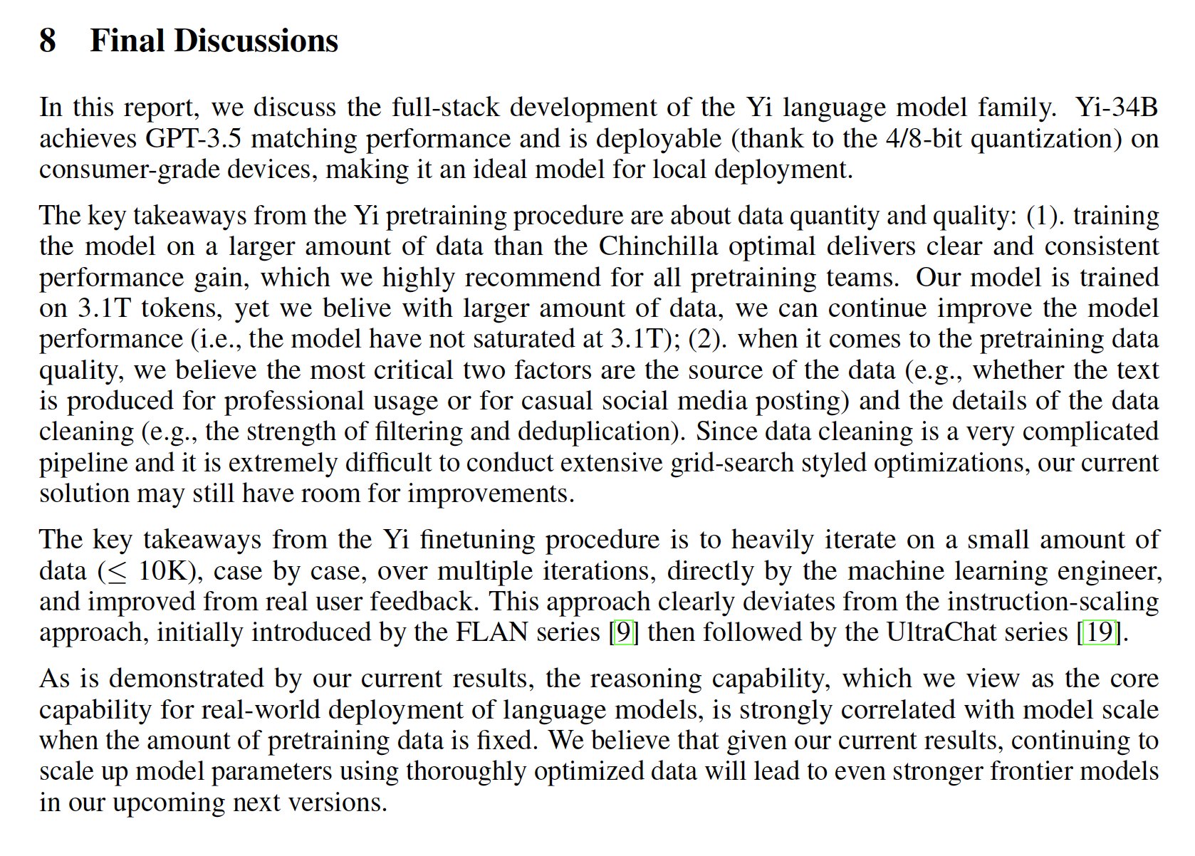 Yi Language Model: Full-Stack Development and Key Insights