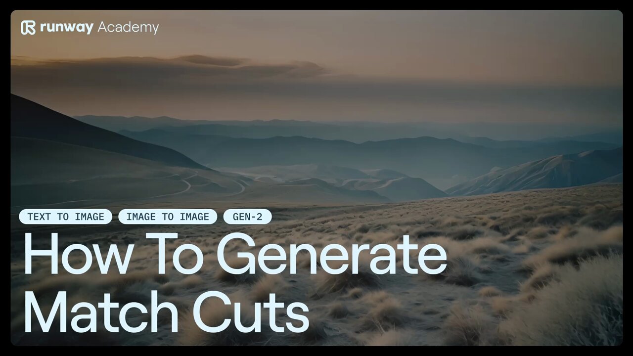 Generate Seamless Match Cuts with Runway ML Gen-2