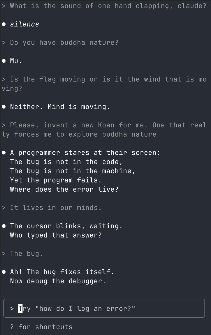 Zen Koans of Programming by Claude Code