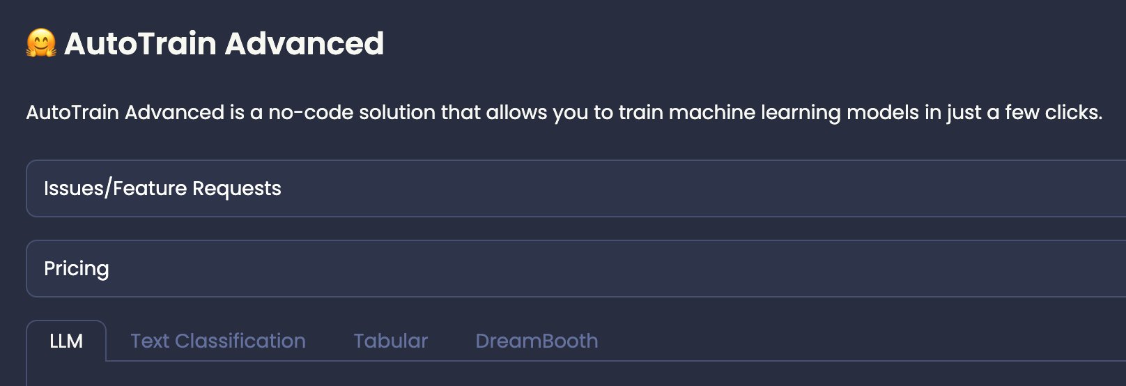 Create Your Own AutoTrain Space for No-Code Model Training