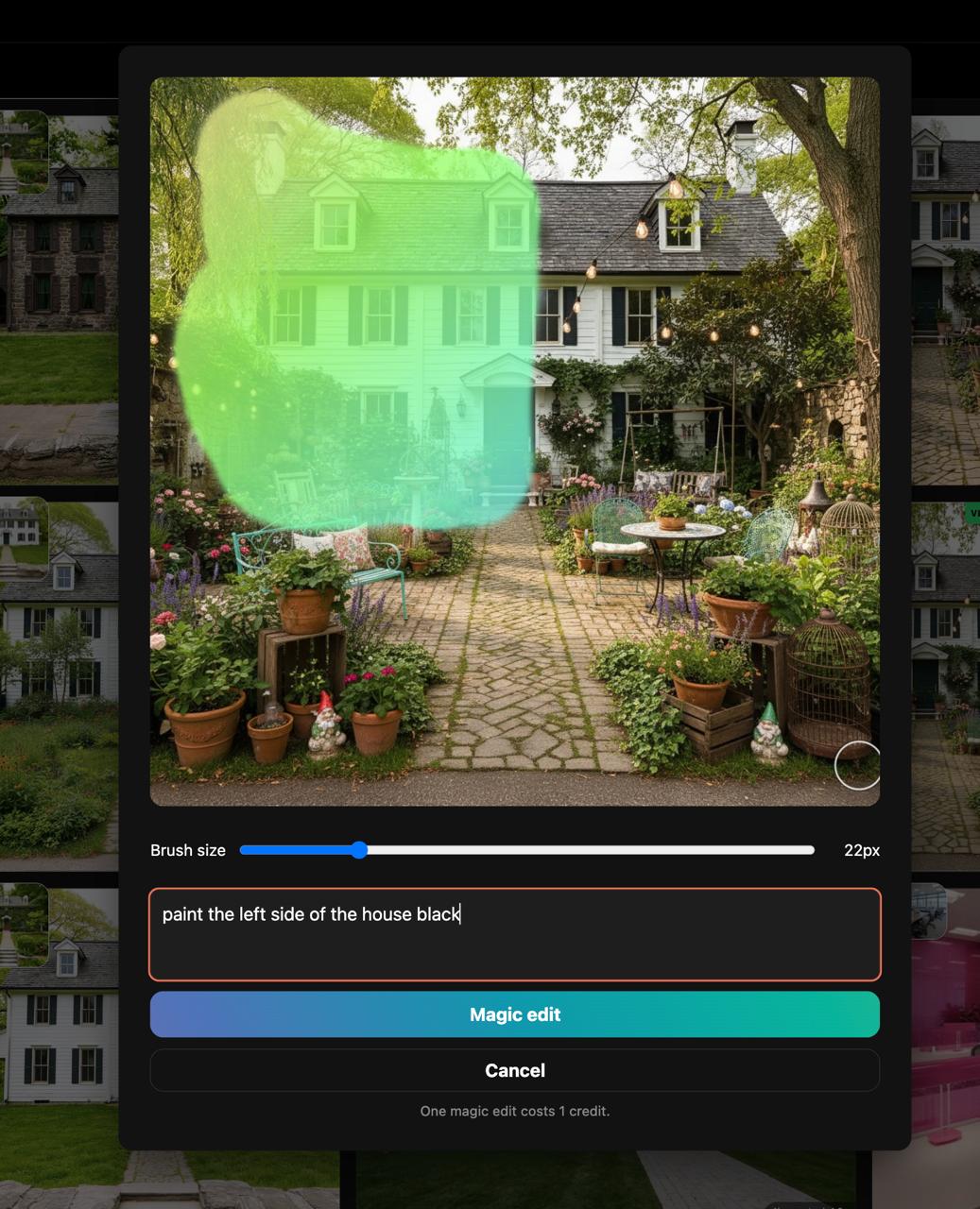 Interior AI and Photo AI product development iterations