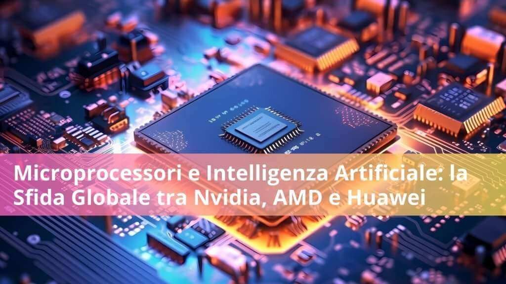 Microprocessors and AI: The Global Battle Nvidia AMD Huawei