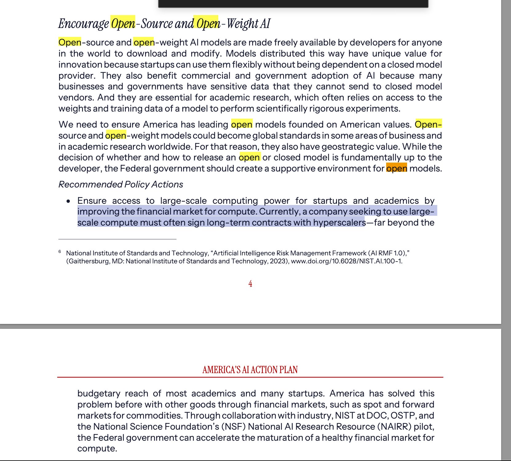 US AI Compute Market Financialization Through Spot and Forward Contracts