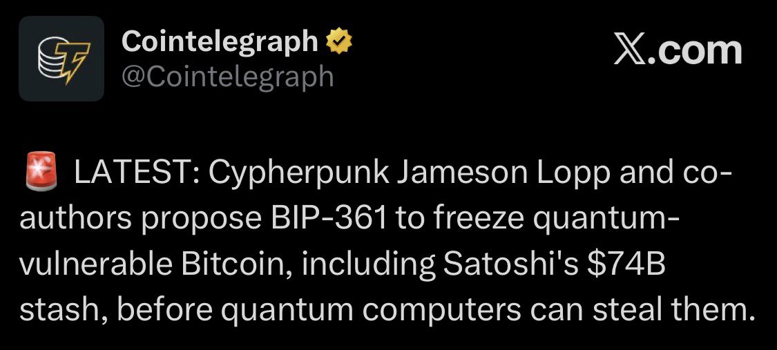 Cypherpunk debates freezing Satoshi’s bitcoin holdings