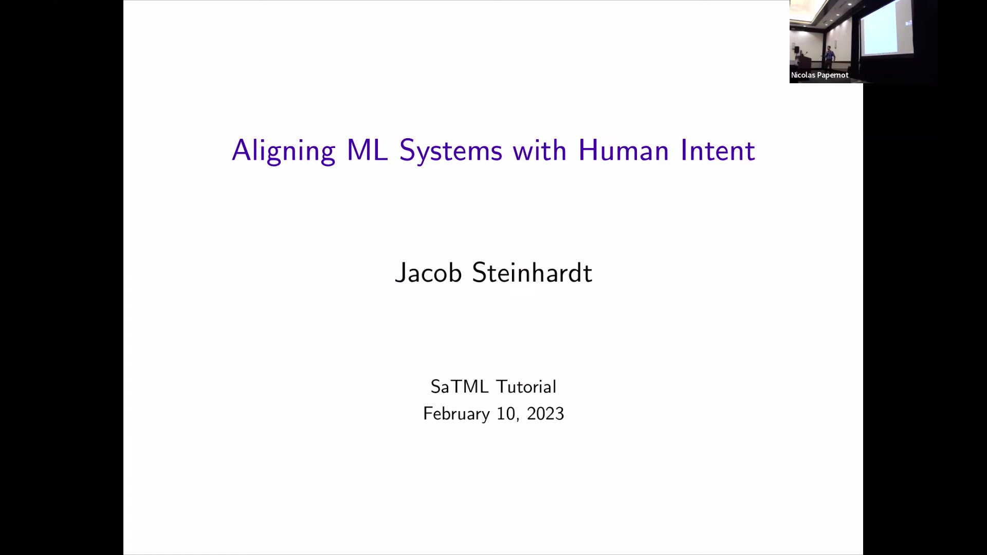 Jacob Steinhardt on Aligning ML Systems with Human Intent