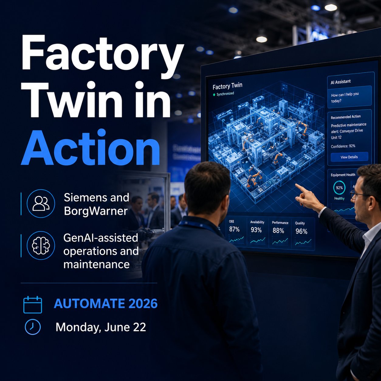 GenAI-Assisted Operations and Maintenance at AUTOMATE 2026