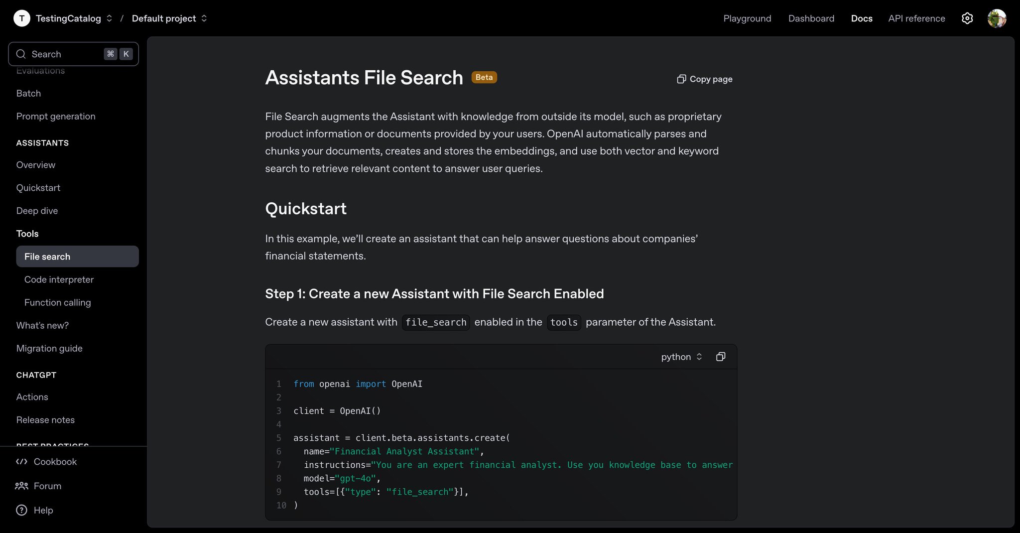 OpenAI adds file search to Assistants API