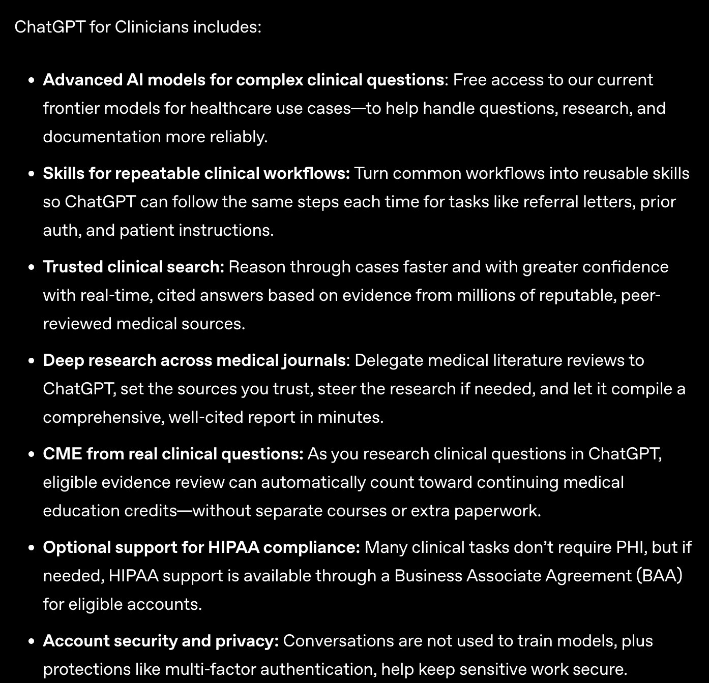 ChatGPT for Clinicians Introduced for Healthcare Use