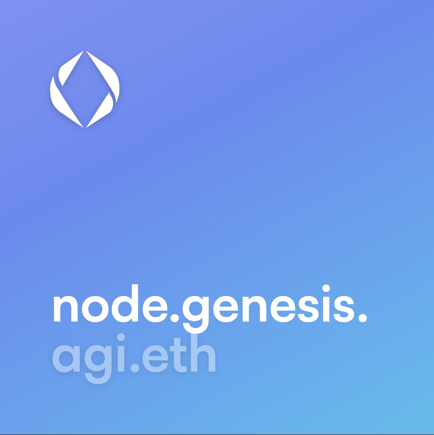 AGI Genesis Nodes Evolution in Decentralized Metaverse