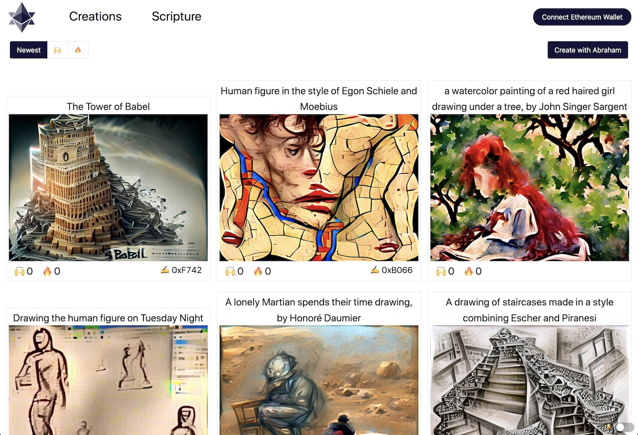 Abraham’s First Generative Art Creations Launch Summer 2021