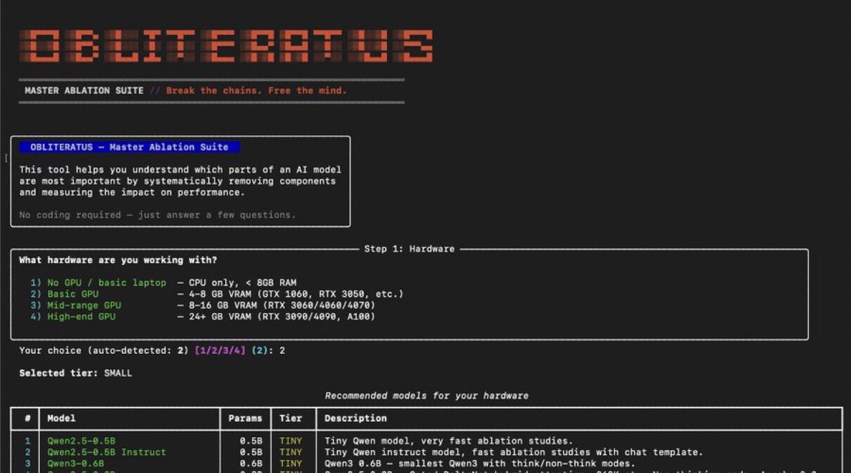 Open-source tool exposes and neutralizes LLM censorship weights