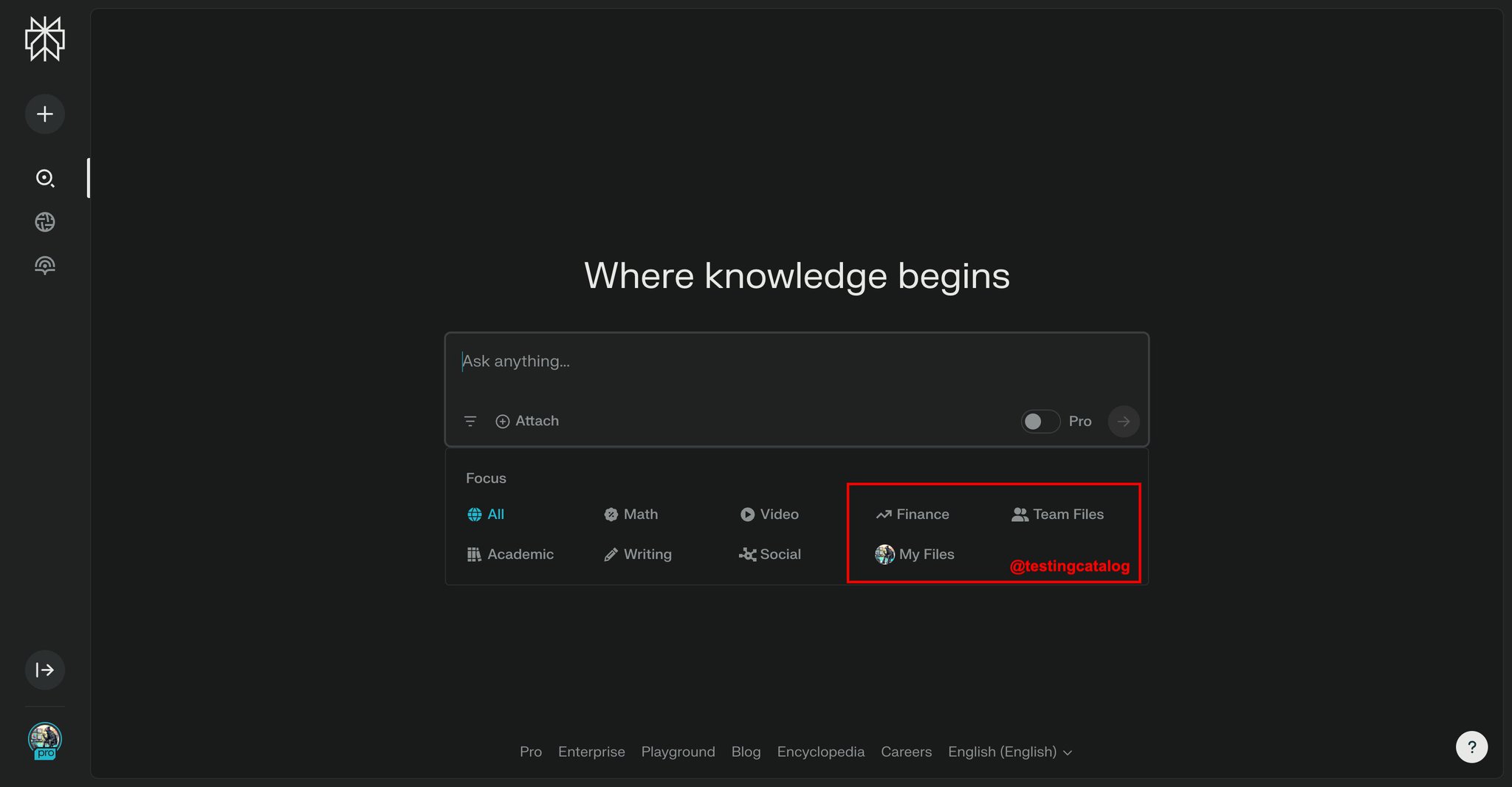 New ‘My Files’ search feature for AI tools