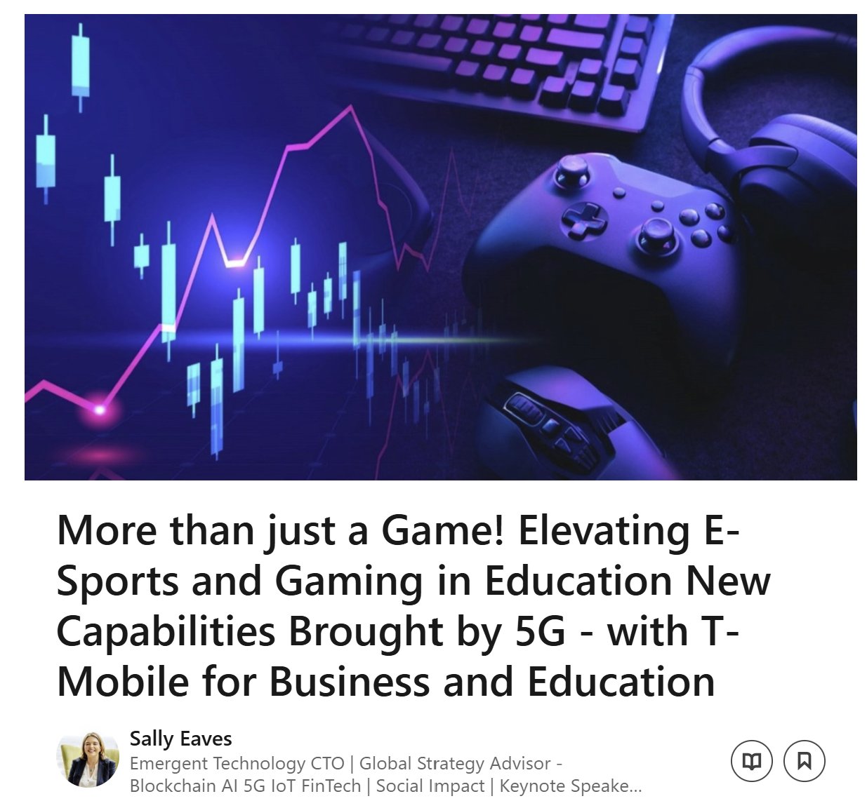 5G Revolutionizes E-Sports and Gaming in Education