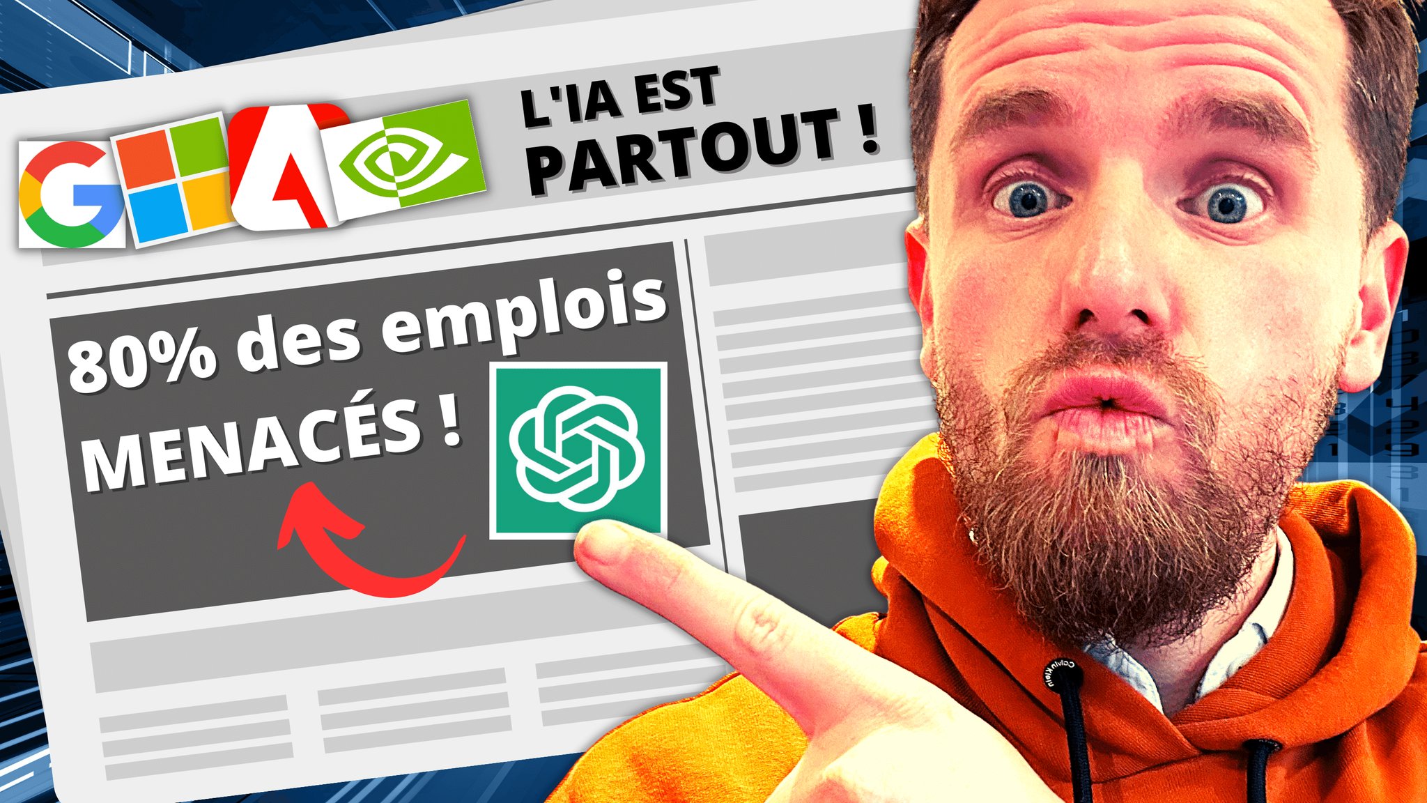 These Crazy AI News: ChatGPT threatens 80% of jobs, GPT4 fails