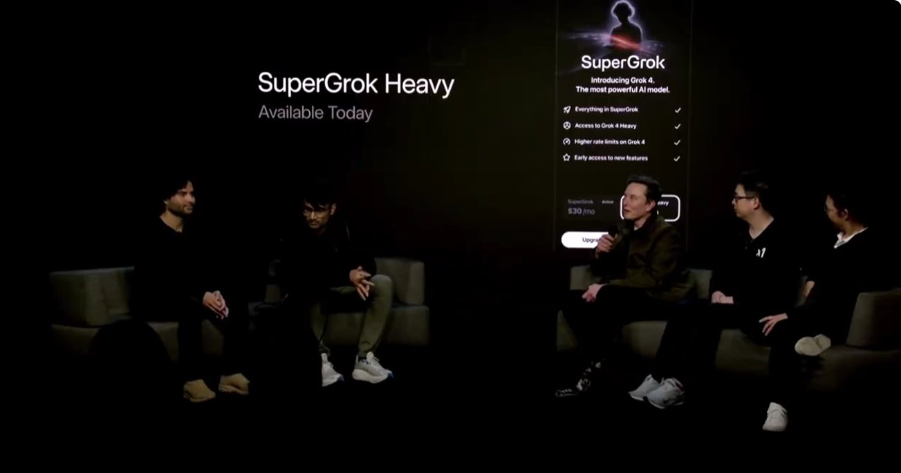 Grok 4 Heavy: Multi-Agent AI System with PhD-Level Reasoning