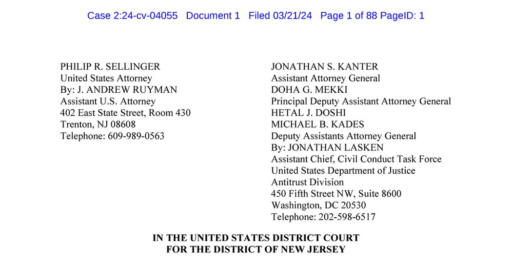 Federal Government Sues Apple Over Market Reach and Influence