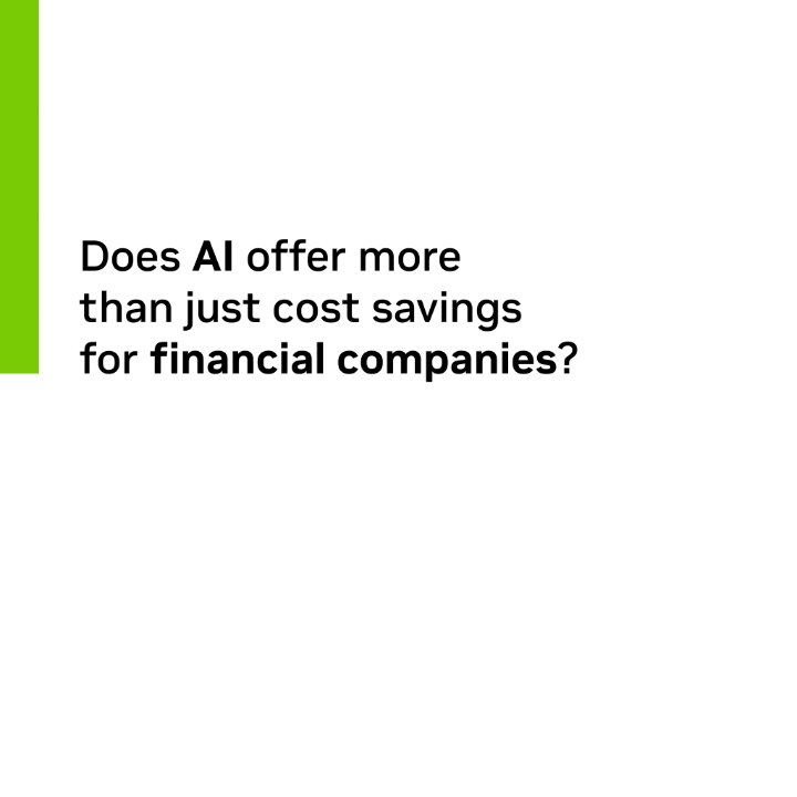 AI Drives Operational Efficiency and Competitive Advantages in Finance
