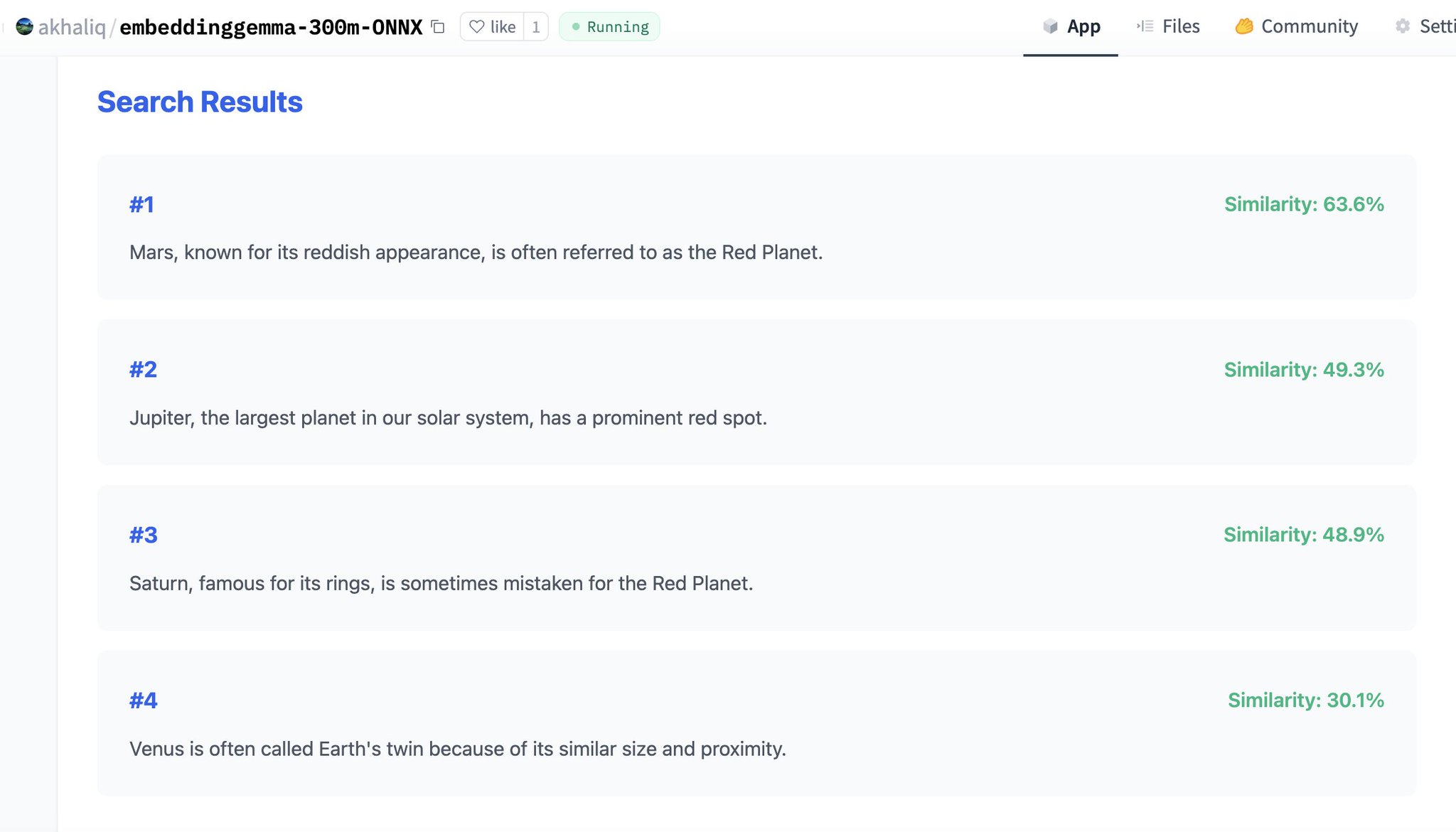 EmbeddingGemma: Multilingual On-Device Embedding Model in Browser