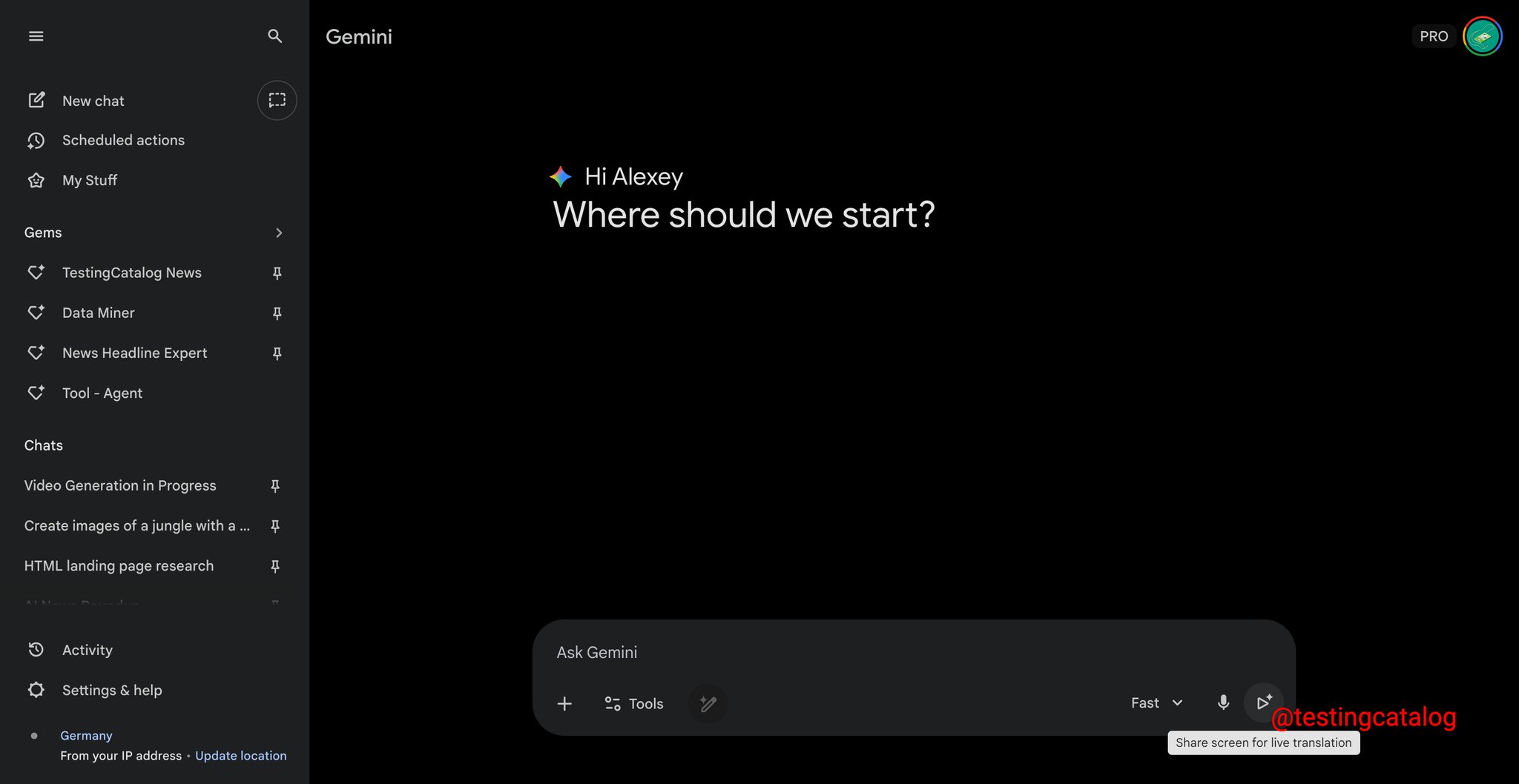 Google’s Gemini to get live translation feature
