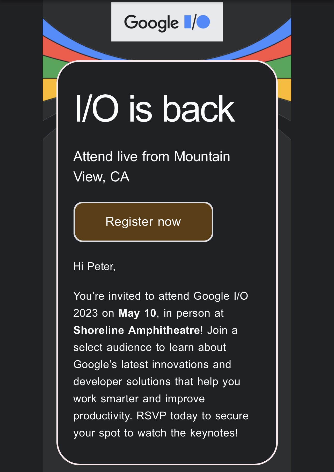 Speaker at DeepDishSwift heading to Google I/O 2026