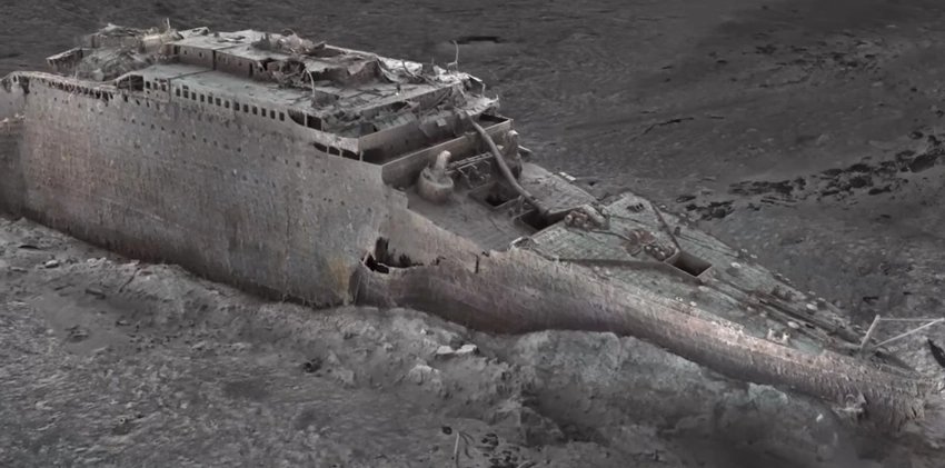 Titanic’s Digital Scan Reveals Never-Before-Seen Wreckage Details