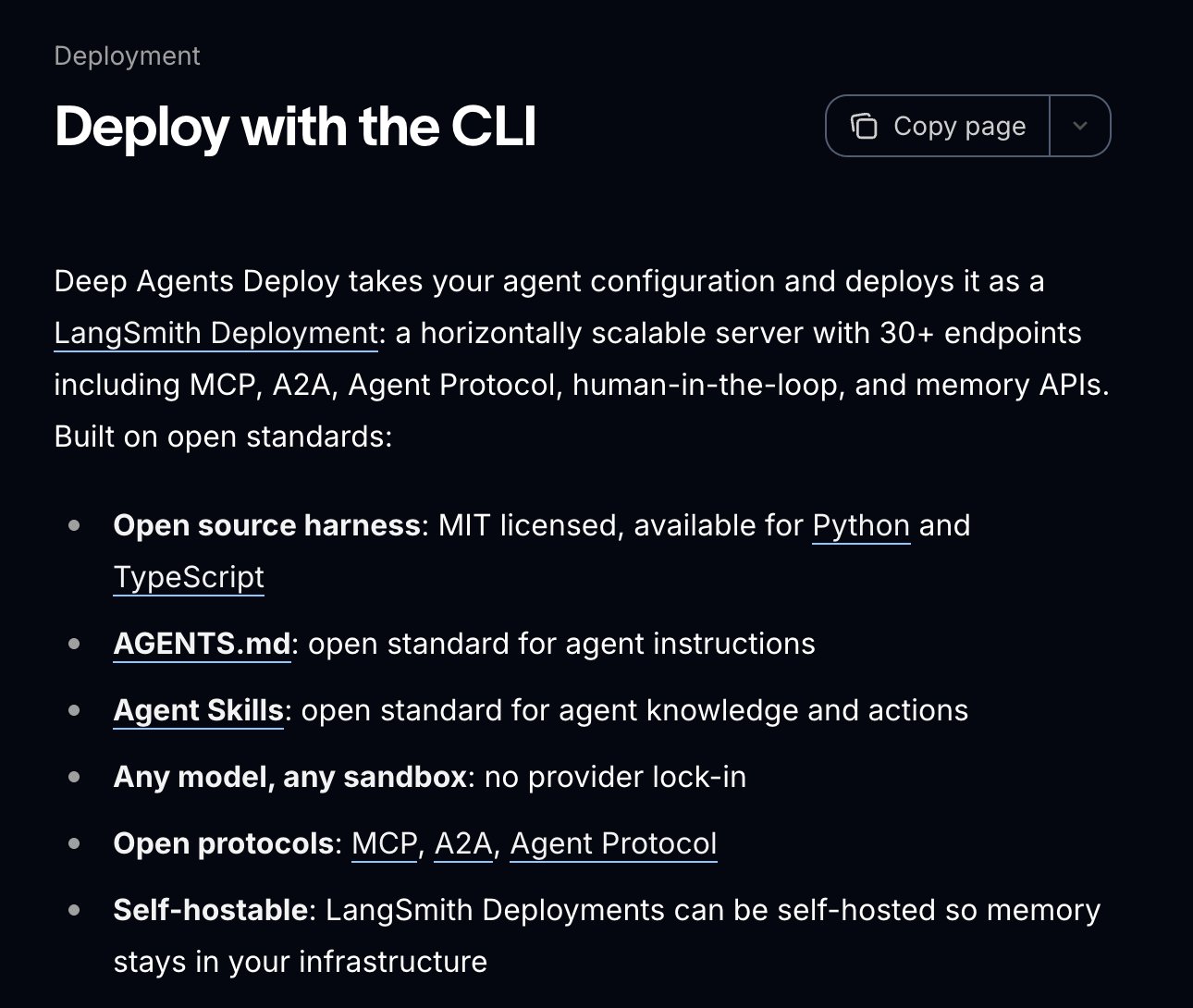 DeepAgents Deploy: Configuration-Driven Cloud Agent Harness Setup