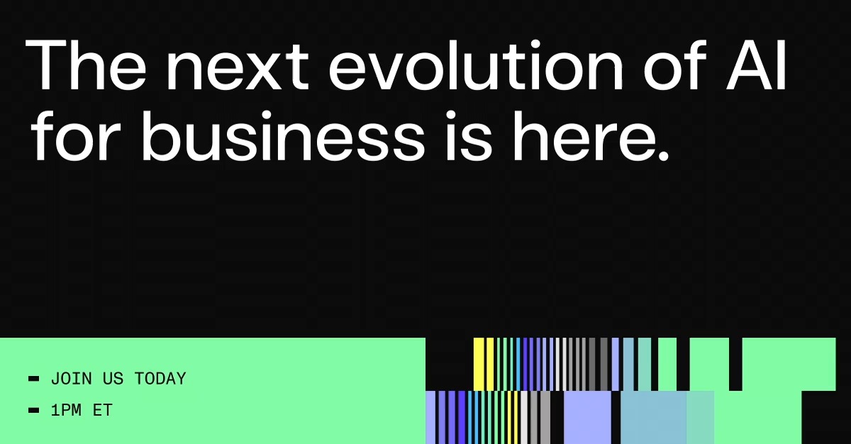 Join Today’s Next AI Evolution Event