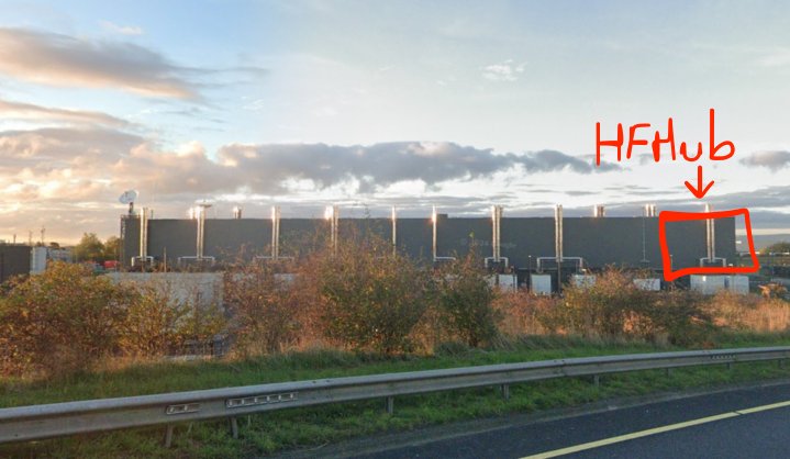 HuggingFace Hub Physical Infrastructure in Single Data Center