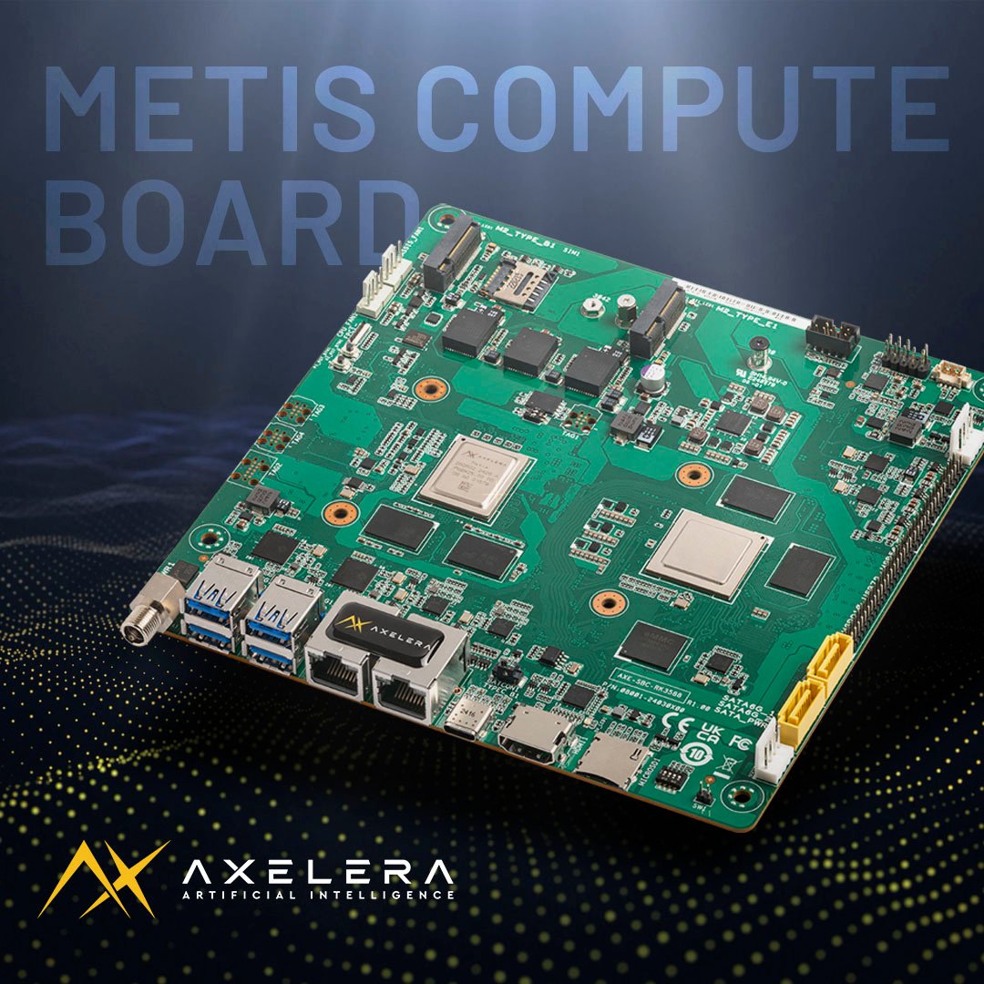 Metis Compute Board: RK3588 SBC with AI Accelerator Pre-orders