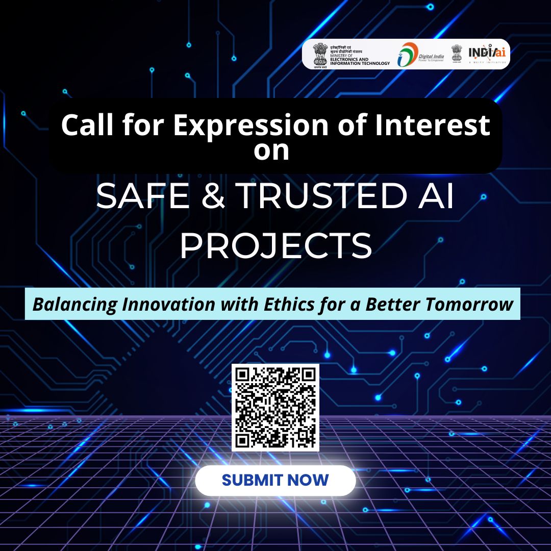 IndiaAI Calls Safe Trusted AI Projects Expression Interest