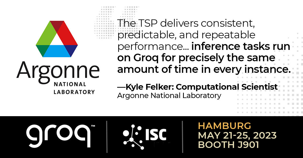 Groq ISC 2023 Workshop: DataFlow Architectures for GNN Workloads