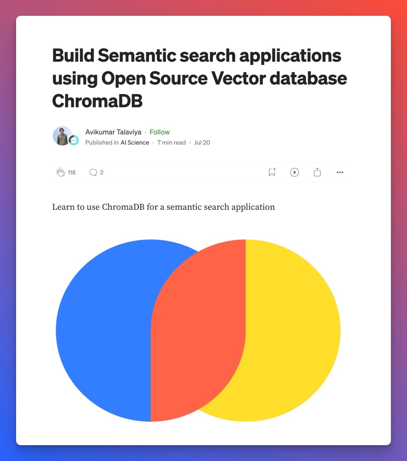 Building Semantic Search Apps with ChromaDB Vector Database