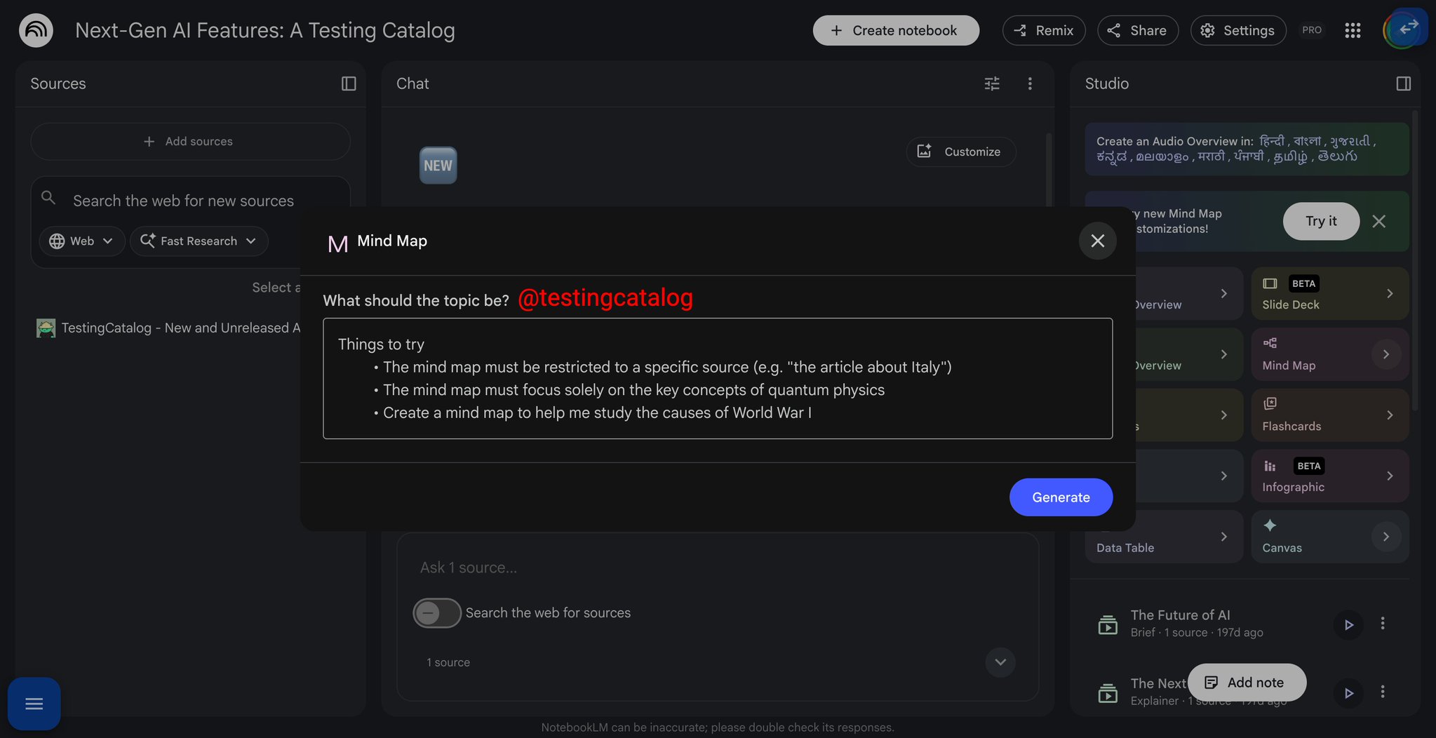 Google NotebookLM Enhances Mind Map Customization and Integrates Google Play Books