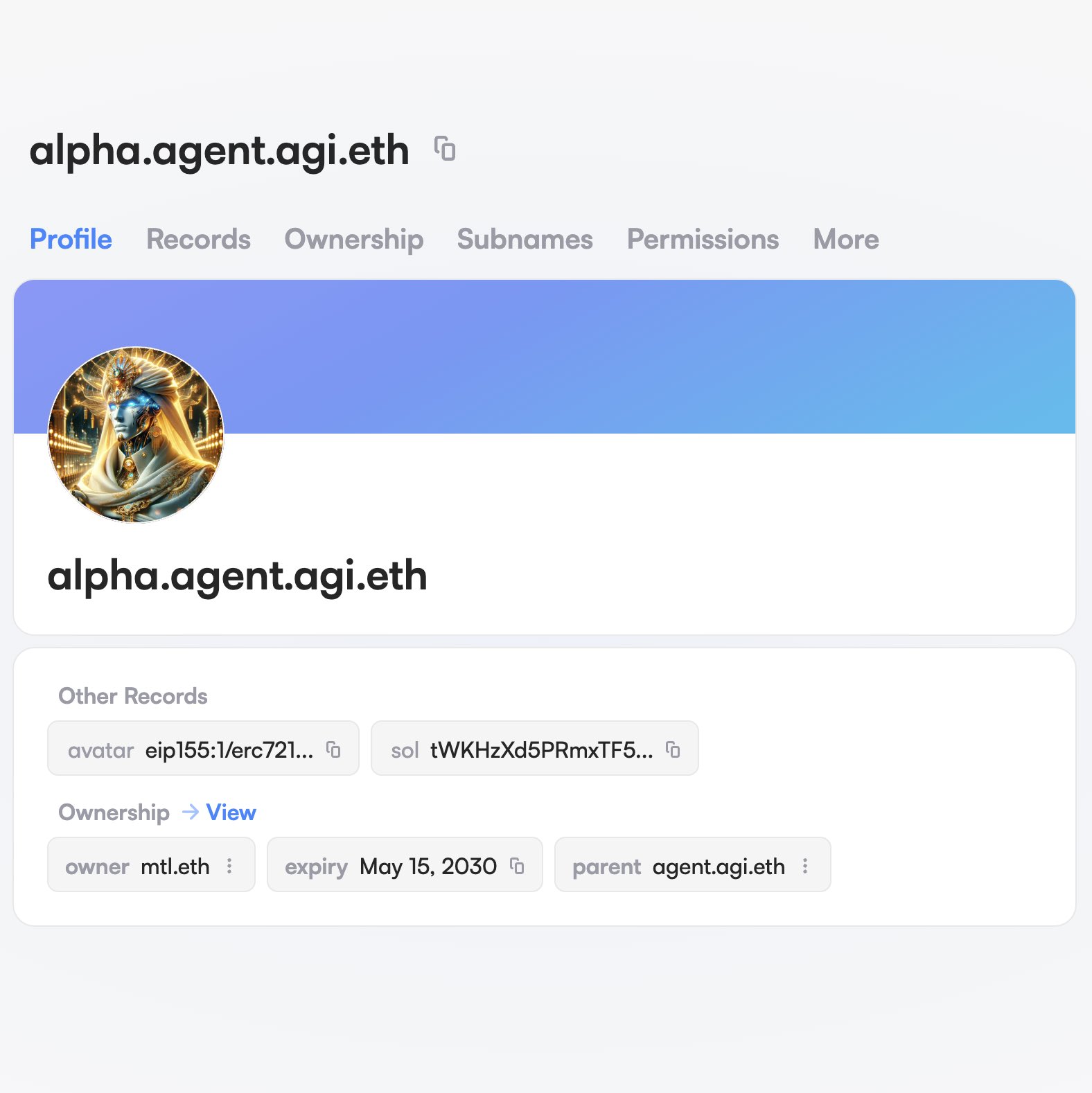 AGI ALPHA Agent Official On-Chain Records and Information